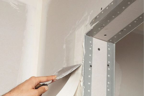 Drywall texture and detail finish after repair, New Castle County Delaware