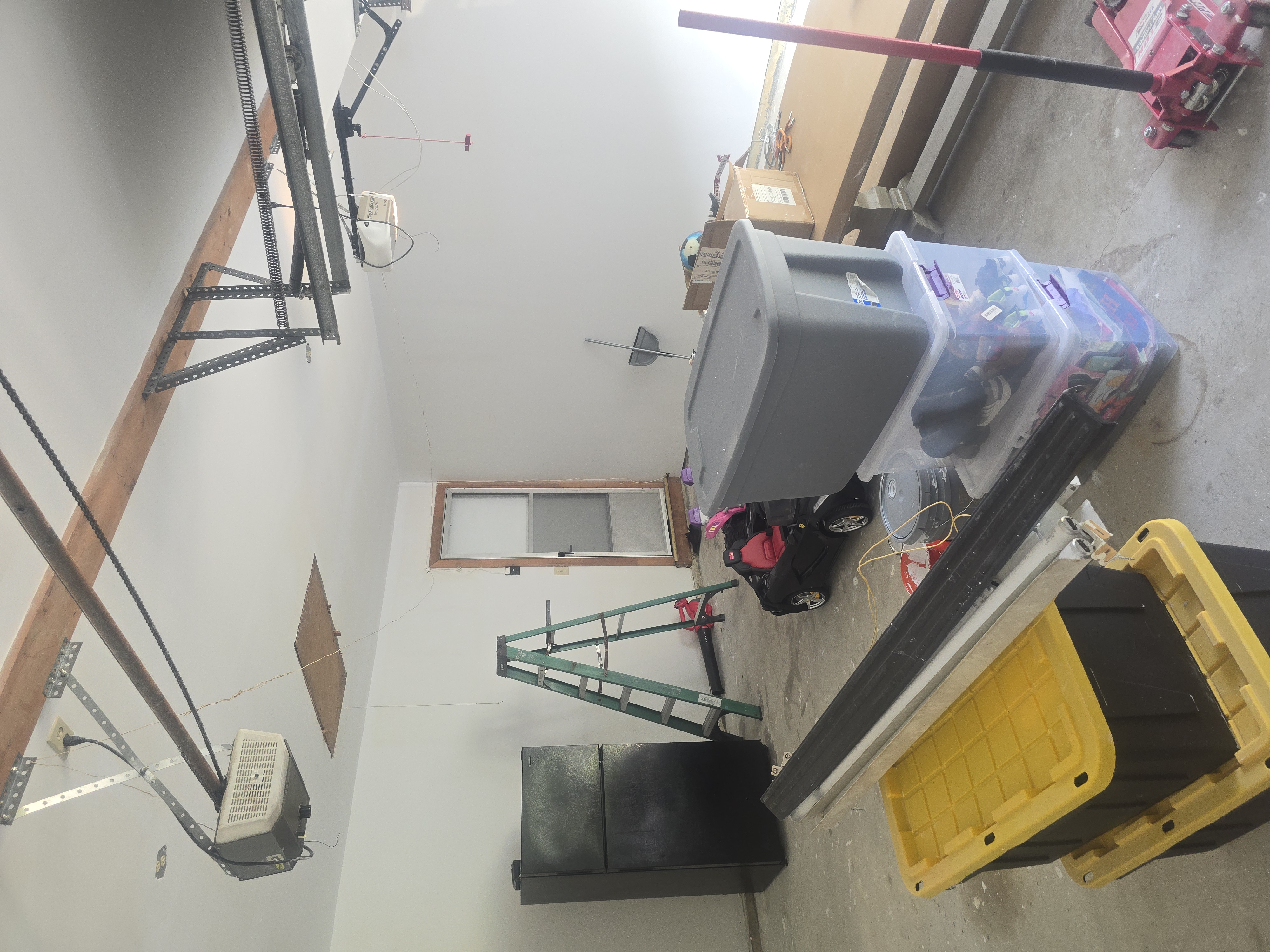 Completed drywall flat finish