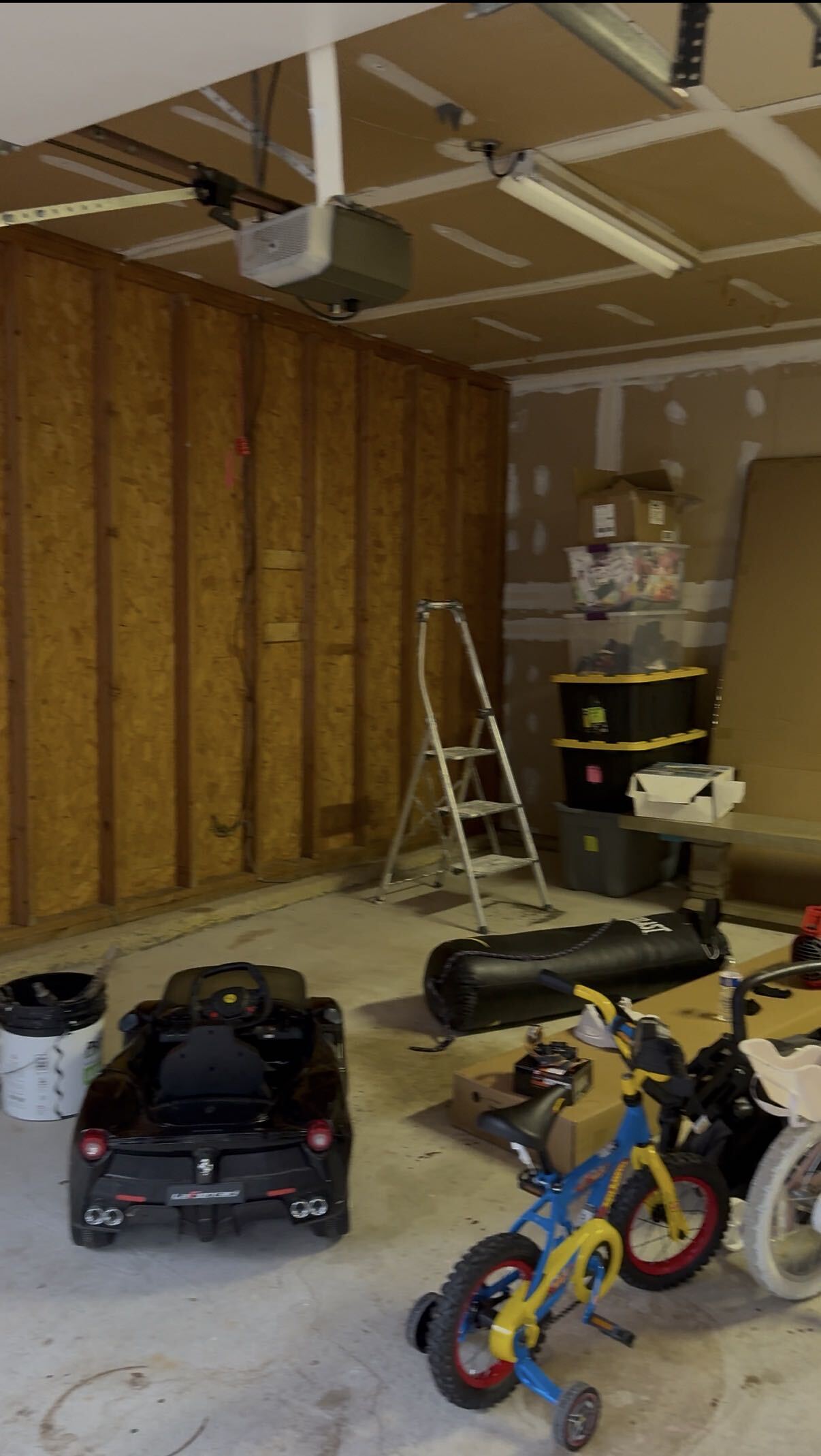 chris garage before